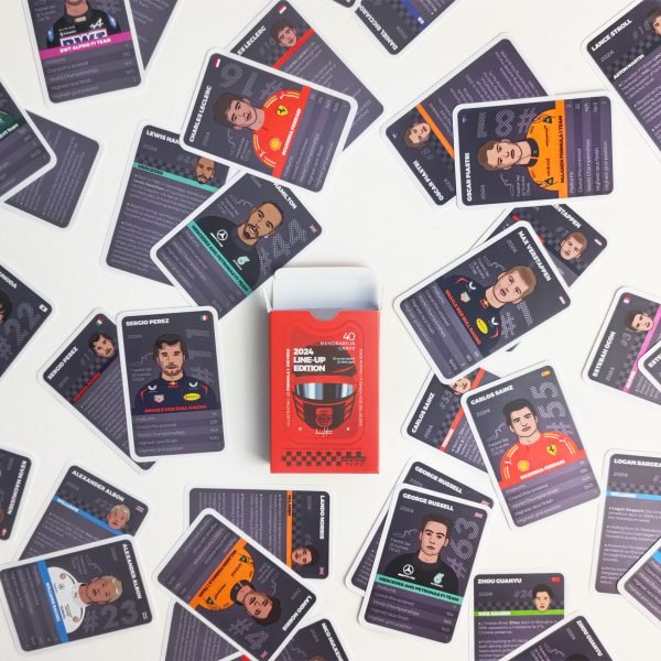 Carti de joc Tromf si Trivia cu piloti F1 2024