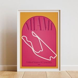 F1 Miami GP Poster