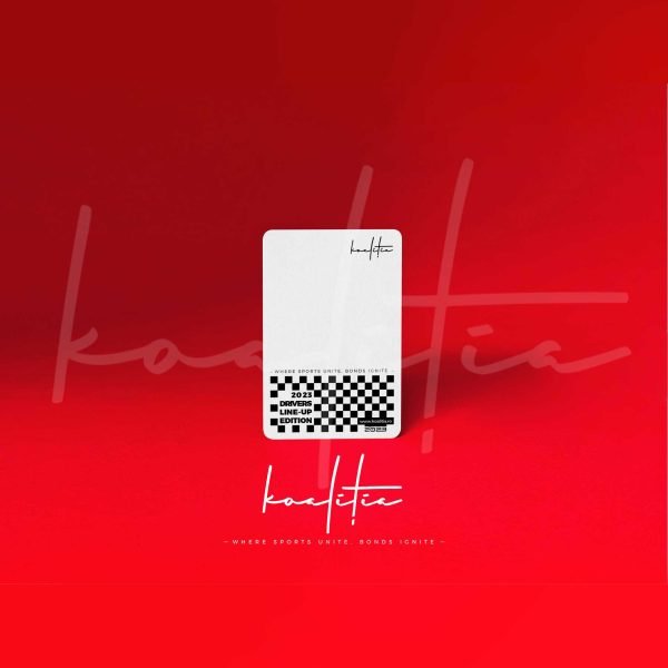 The back of the F1 2023 cards