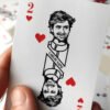 Carlos Sainz as the two of hearts in this F1 playing cards deck.