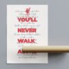 LFC you'll never walk alone print