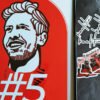 This Sebastian Vettel print captures Seb's glorious smile that we are so used to, and so it belongs in a place of honor for any true Vettel or Ferrari fan.